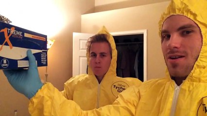 Ebola Prevention with Hazmat Suit!! Cheap!!