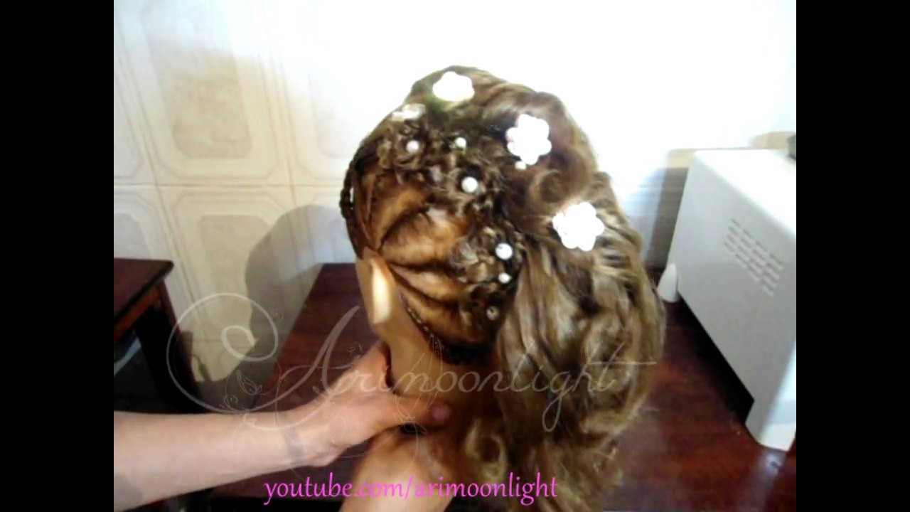 peinado moderno con trenzas/modern hairstyle with braids