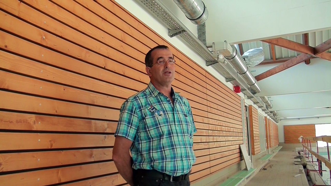 Prochainement réouverture de la  piscine à Evaux les bains après 10 mois de travaux.