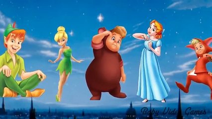 Disney Peter Pan Daddy Finger Family ! Kids Songs Nursery Rhymes cartoon animation