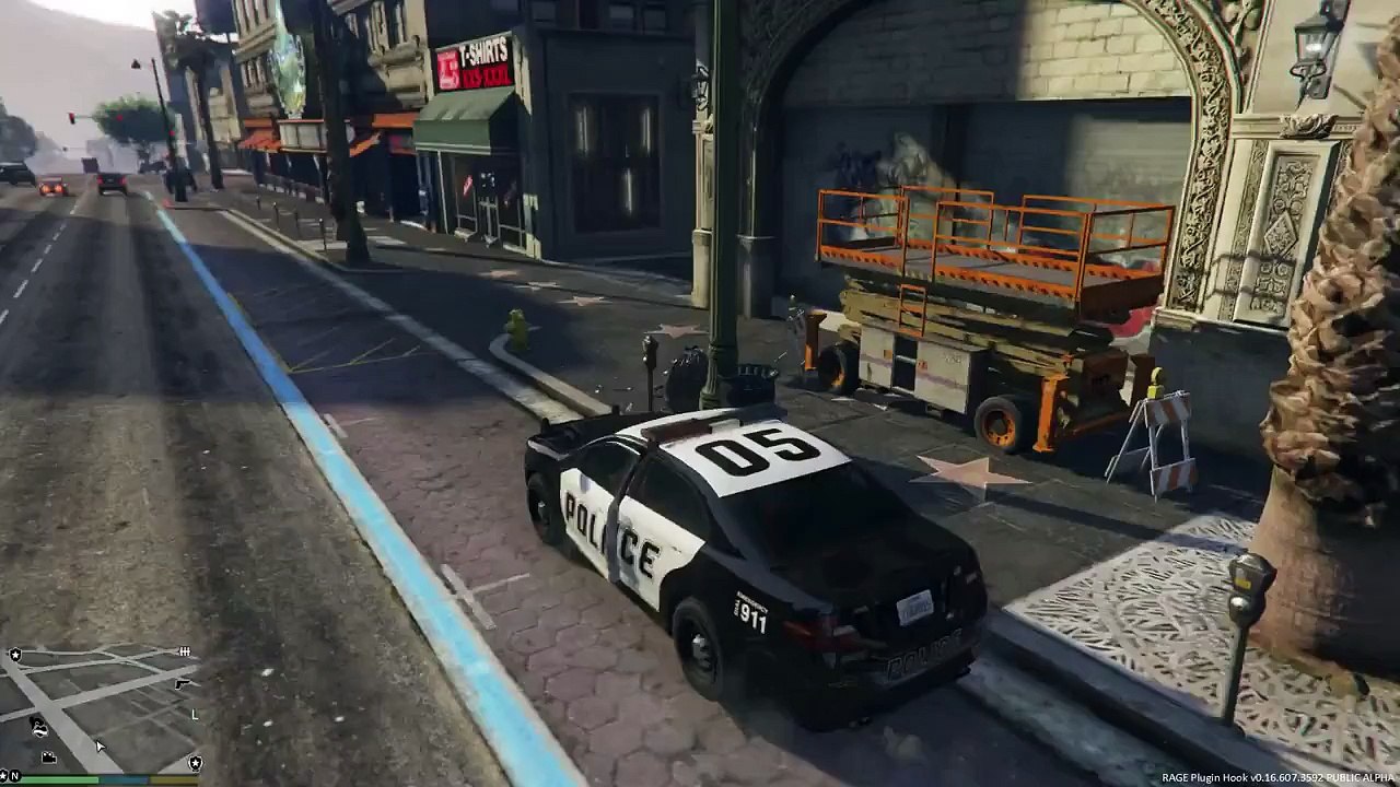 GTA 5 PC - LSPDFR # 2 | Impossible Police Chase !