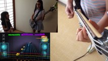 ROCKSMITH Audrey (11) Plays Bass - Little Sister - Queens of the Stone Age - 99% ロックスミス