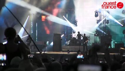 Le concert de Muse aux Vieilles Charrues 2015