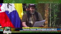 Saludo de Timoleón Jiménez Comandante de las FARC EP  al X Festival Nacional de la Juventud