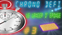 chrono defi 3 - Le lancer d ' eponge  -