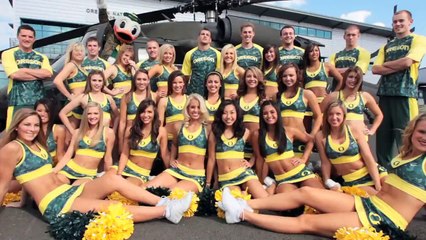 OREGON CHEERLEADERS 2010