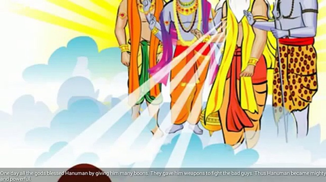 Hanuman's Adventure in Lanka | Cartoon for kids | Fairy Tale | Story for Children | Storie