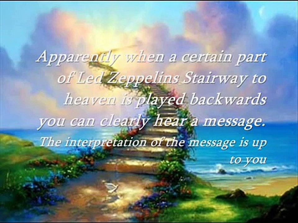 Led Zeppelin - Stairway to Heaven (backwards)
