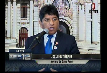 Josué Gutiérrez: "Quieren destruir a la familia Humala Heredia"