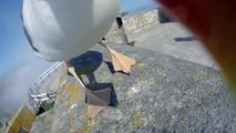 A seagull steals the camera and takes a walk by the Cies Islands