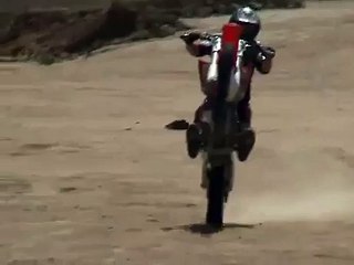 Dirtbike Wheelie Crash