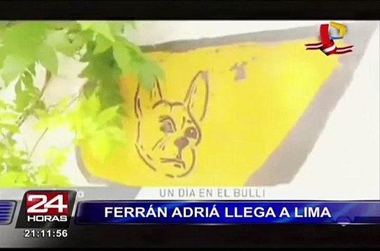 Ferran Adriá: el reconocido chef mostrará su proceso creativo en Lima