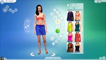Sims 4 CAS: Casual/Nerdy Girl!