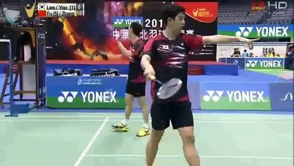 2015 Yonex Chinese Taipei Open SF [MD] LEE Yong Dae-YOO Yeon Seong vs FU-ZHANG (True Sport HD)