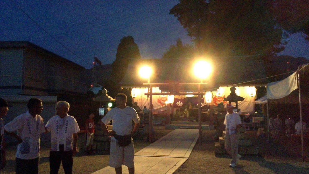 八尾市柏村地区 柏村稲荷神社夏祭り （２０１５年７月１８日）