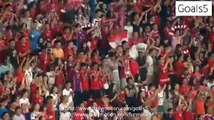 Robert Lewandowski Goal Bayern 4 - 1 Valencia CF Friendly Match 18-7-2015