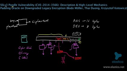 SSLv3 Poodle Vulnerability (CVE­-2014­-3566): Description and High-Level Mechanics