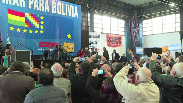 Morales resalta solidaridad del papa con litigio marítimo