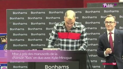 Exclu Vidéo : Robbie Williams : dans la peau d'un commissaire priseur !