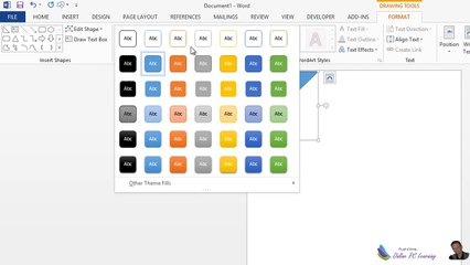Letterhead - Create an Awesome Letterhead - Word 2010-2013 - Example 2