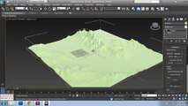 Creating Mountain & Ocean Terrain in 3ds Max