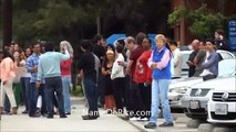 PRESIDENTIAL MOTORCADE IN SANTA MONICA CALIFORNIA JUNE 7, 2013