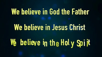 We Believe with lyrics by Newsboys 1080 HD