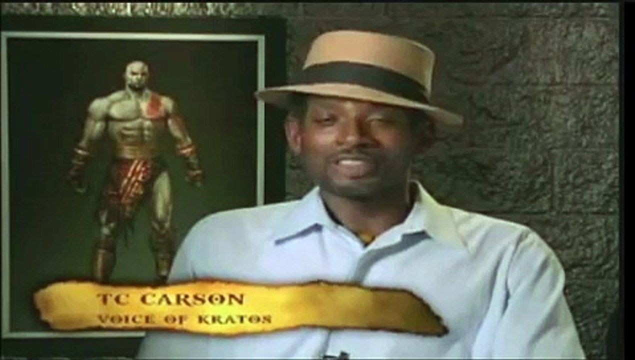 Kratos voice in God of war(TC Carson) - video Dailymotion