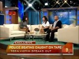 15 yr old Teen girl in jail beating video speaks out on cop attacking her in Police brutality case
