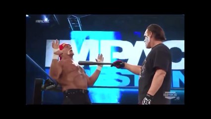 Sting Returns and save Hulk Hogan
