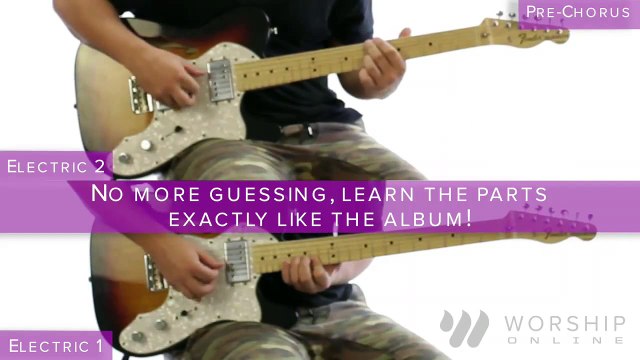 Unending Love - Hillsong Worship - Electric And Acoustic Guitar Tutorial