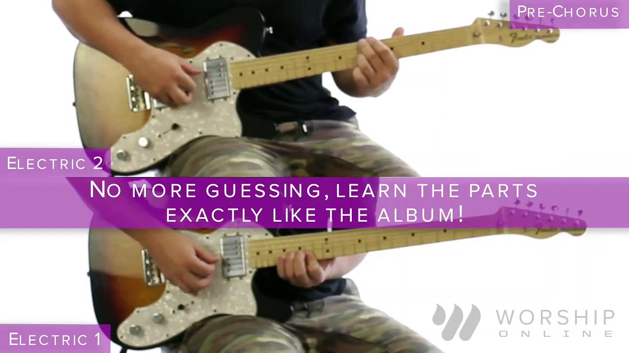 Unending Love - Hillsong Worship - Electric And Acoustic Guitar Tutorial