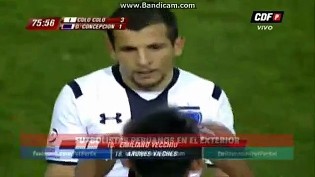 Christofer Gonzales debutó con Colo Colo en la victoria ante Deportes Concepción