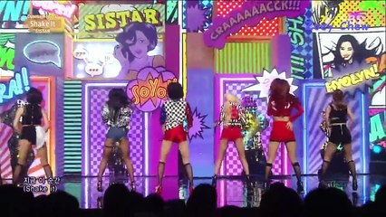 Sistar - Shake It (Comeback Stage Mix)