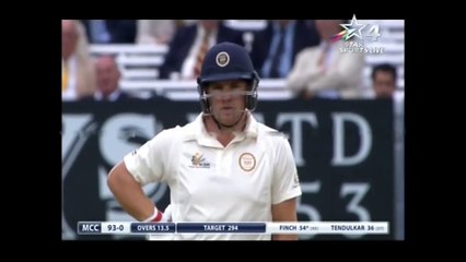 Adam Gilchrist Not Intrest to Run Out by Sachin Tendulkar