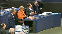 Nigel Farage zur Euro-Krise und zur Abschaffung der Demokratie durch die EU (Deutsche Untertitel)