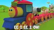 Bob, The Train Learn Farm Song With Bob Old MacDonald Went To The Farm Animal Sound Song