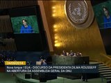 Na ONU, Dilma destaca políticas para educação, saúde, inclusão social e combate à fome e à corrupção
