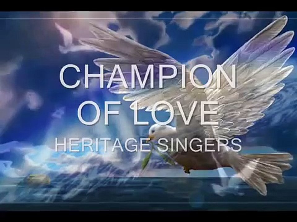 JESUS CHRIST CHAMPION OF LOVE