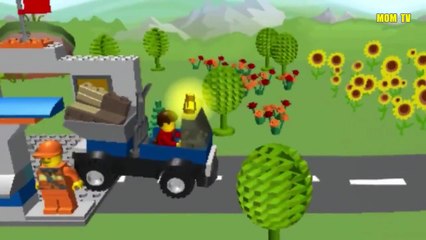 Cartoon about Blue Truck | Lego Juniors Create and Cruise | Cartoon Lego