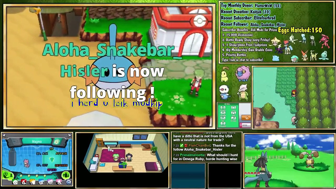 Live Shiny Chikorita 151 Eggs Masuda Method - Pokemon Omega Ruby & Alpha Sapphire