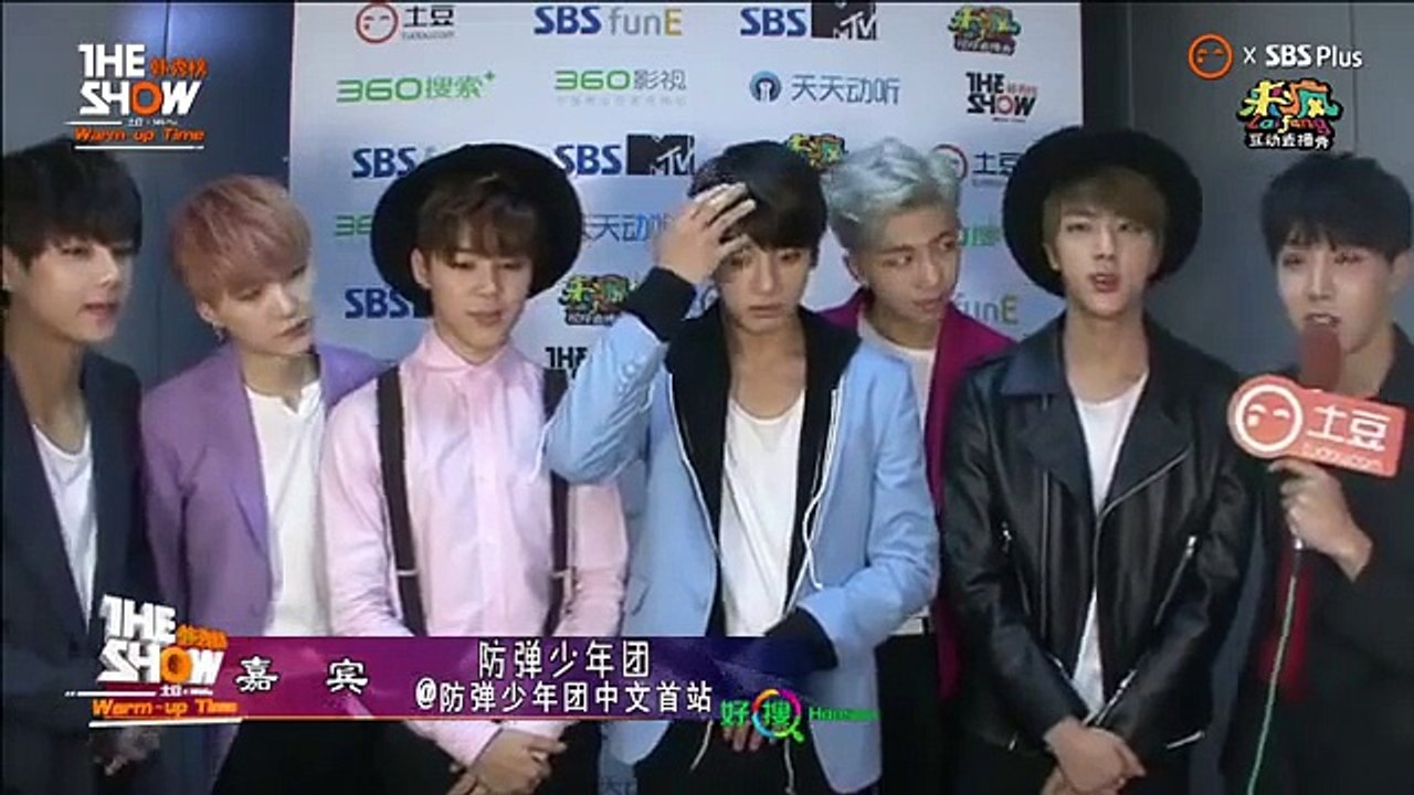 150505 The Show Warm-Up Time 방탄소년단(BTS)