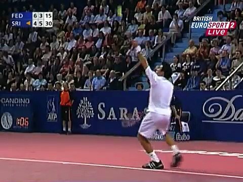 Roger Federer vs Paradorn Srichaphan Basel 2006 SF Highlights