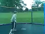 Holy Shit Kid Breaks Neck on trampoline