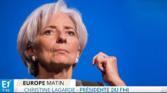 Christine Lagarde appelle à alléger la dette de la Grèce