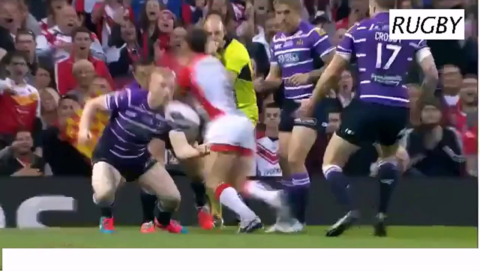 Rugby Ben Flower Punch Video Dailymotion