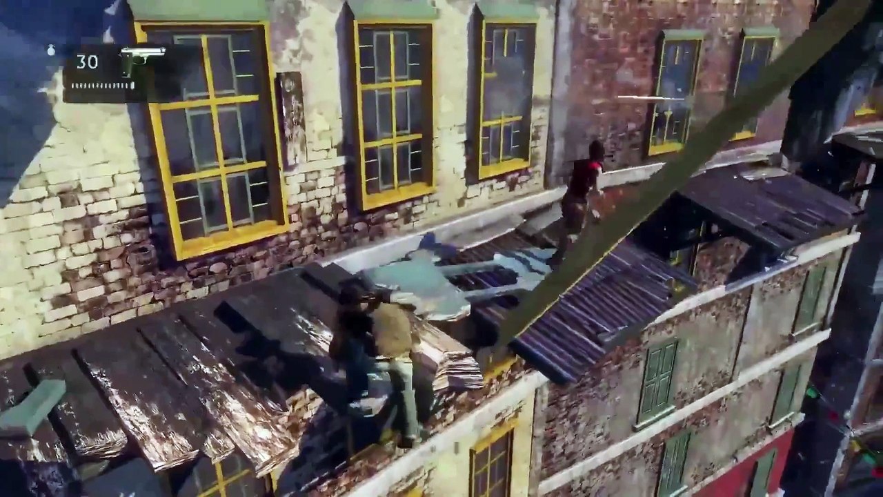 Uncharted The Nathan Drake Collection (PS4) - Uncharted 2 Among Thieves - Gameplay