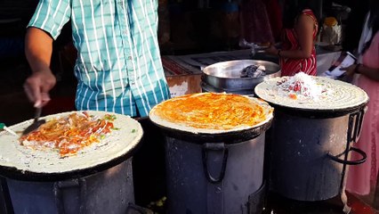 Dosa (Dish) - Indian Street Food - Spicy Food - Popular Indian Recipes