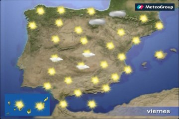 Previsión del tiempo para este viernes 17 de julio