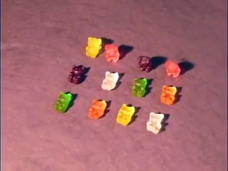 Gummy Bear stop motion animation